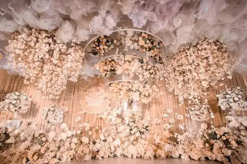 珍藏——香槟粉婚礼【陌上花】