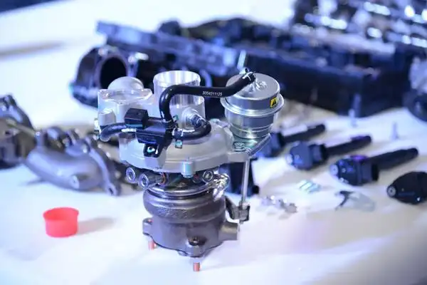 (海马s5 1.5t发动机核心部件:涡轮增压器)