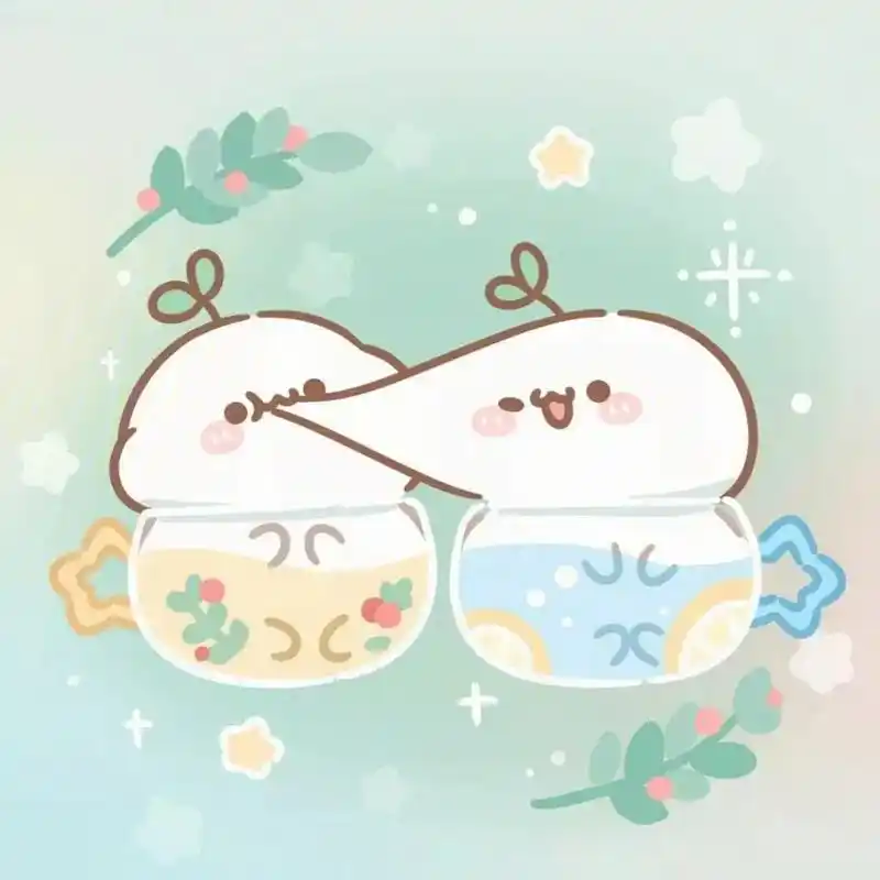 可爱的长草颜团子#可爱卡通 #图片来自网络 #长草颜团子 # - 抖音