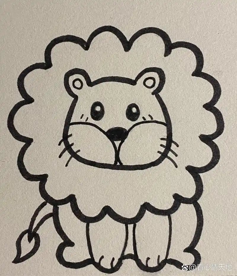 幼儿小动物简笔画 小动物简笔画1