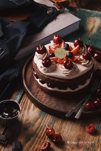 「 小虎蛋糕 」蛋糕甜品海报 美团平台拍摄