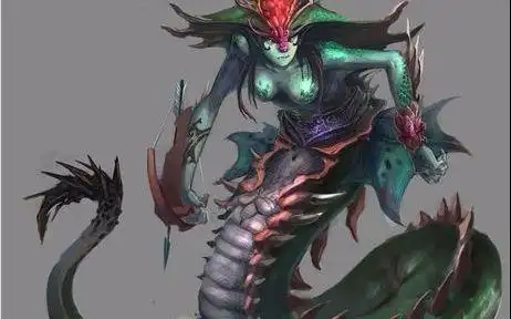 上半是人下半是蛇