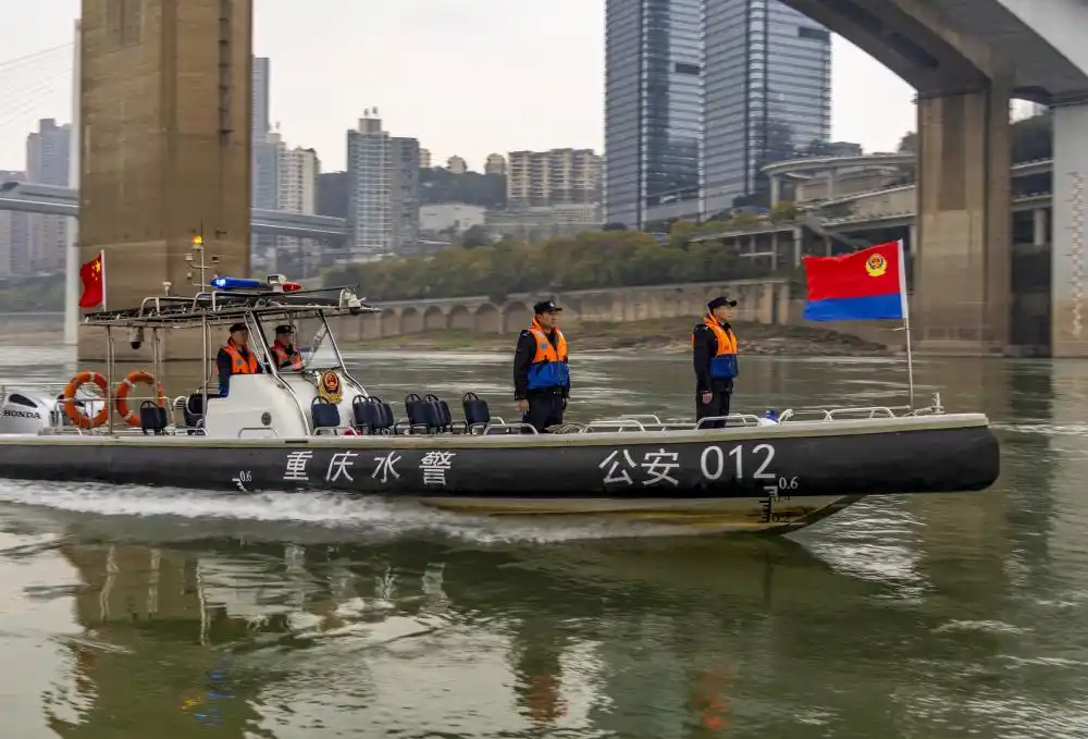 重庆水警吹响春季练兵"集结号"