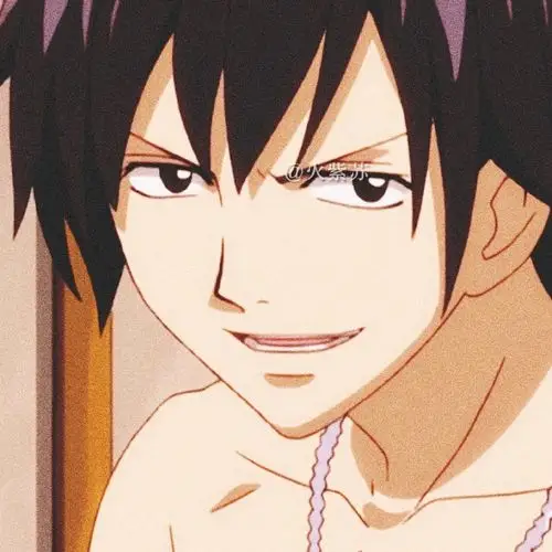 妖精的尾巴格雷头像高清