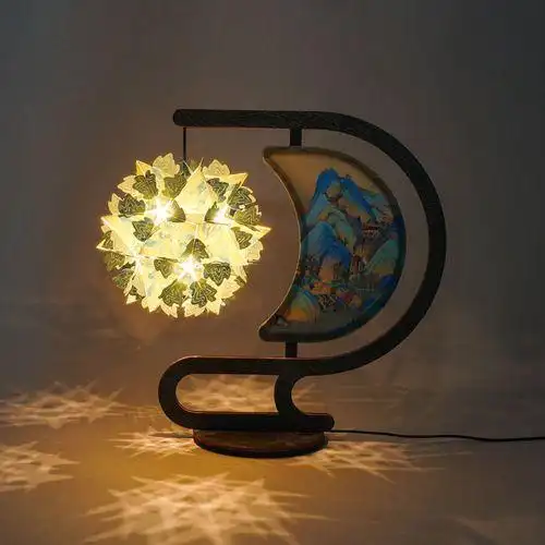 diy立体灯折纸版 手工折纸大全-普车都