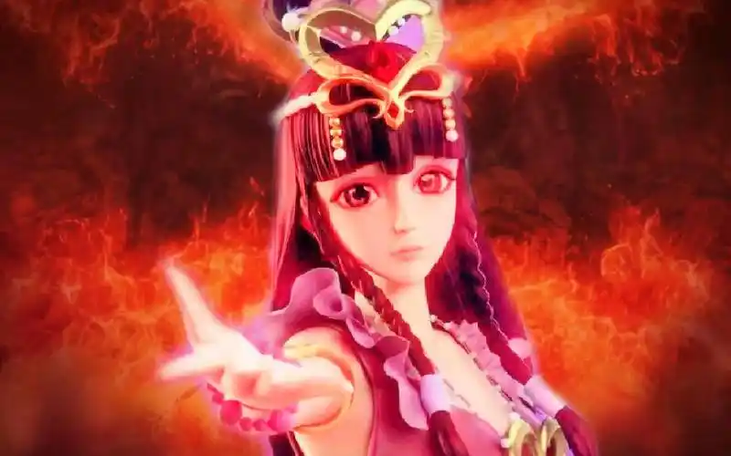 精灵梦叶罗丽王默是仙境的火公主她的身体是仙之体魄