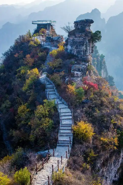 景区门票100 详细地址山西省长治市平顺县虹梯关乡通天峡风景区 交通