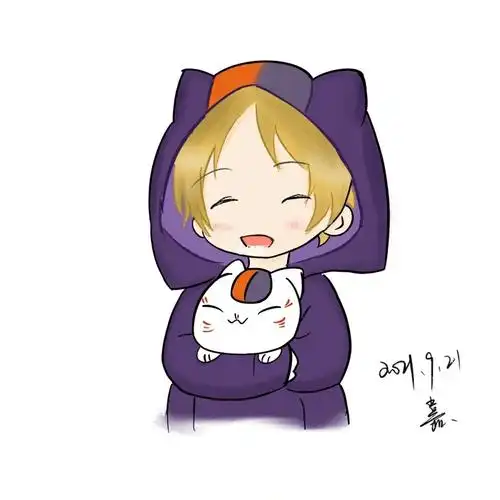 [doge]新手练习,q版夏目&娘口三三