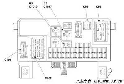 关于经典福保险盒的问题!_福克斯论坛_手机汽车之家