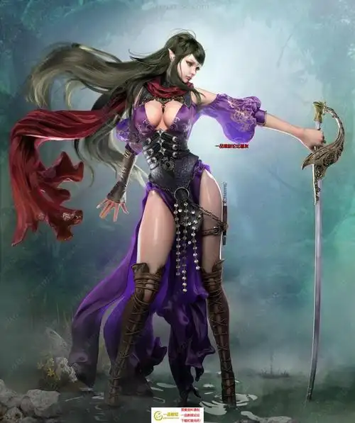 精美人物美女角色第二期原画插画合集