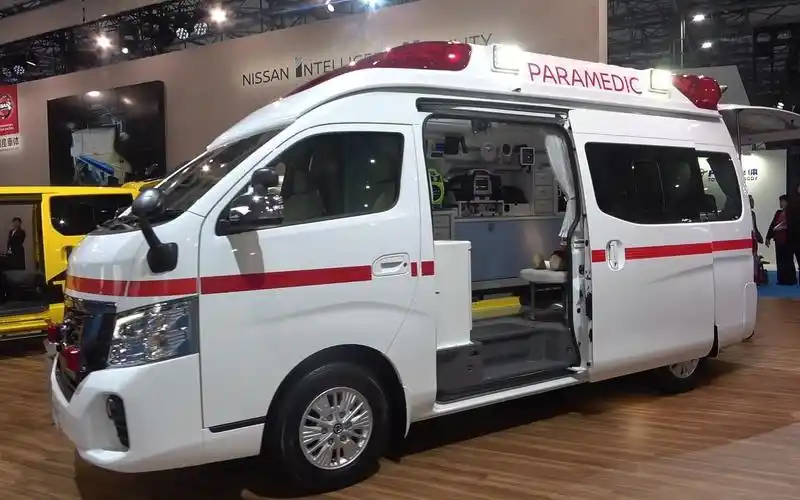 日式救护车展示(标配stryker powerload)