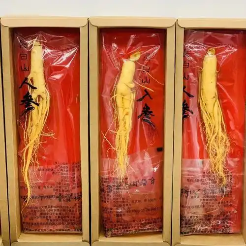 东北长白山人参保鲜参整枝鲜人参泡酒人参江湖伴手礼