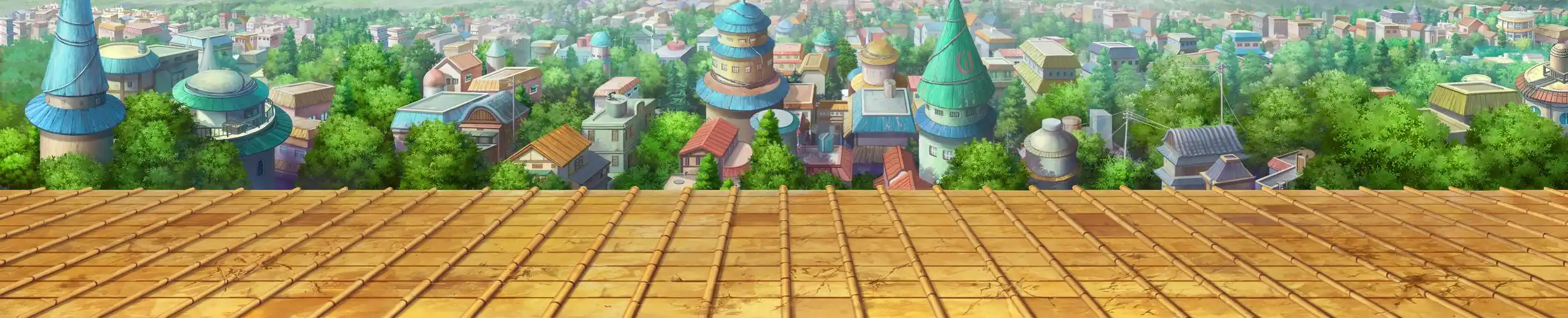 街组织破坏的木叶村魔镜水晶驿站终结谷登陆界面火影忍者手游场景截图