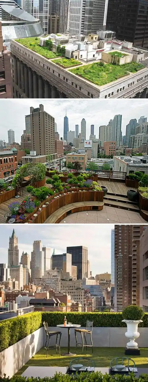 27个创意的楼顶花园设计作品