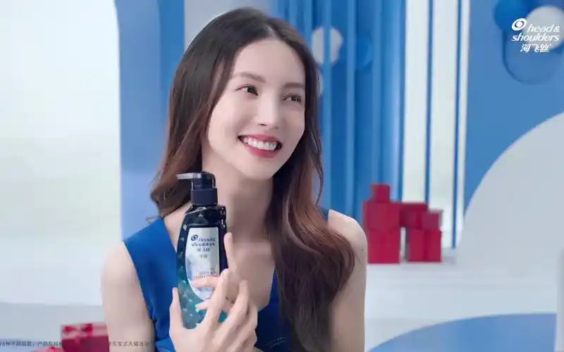 金晨海飞丝60周年实力代言人