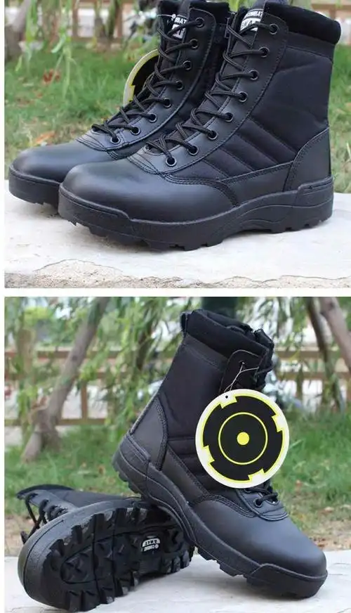 19作战训靴春秋保安作训鞋综合体能训练超轻马丁品质定制款品质升级款