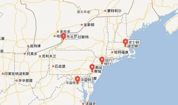 美国东部自由行&跟团游扫盲攻略!(行程 地图)