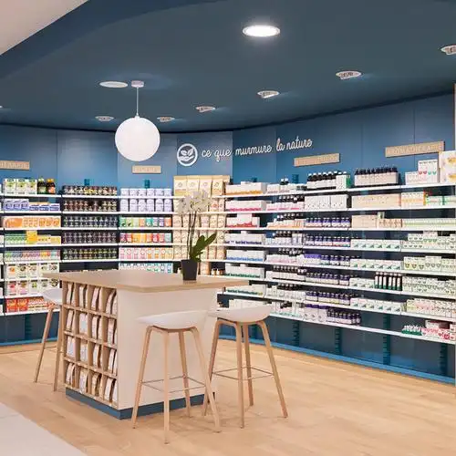 厂家定制商场百货店柜台木质简易展示柜台小商品展示柜多层展示架