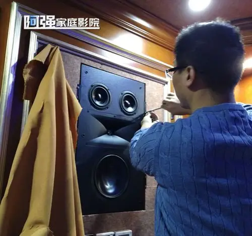 jbl嵌入式音箱scl5c安装实例