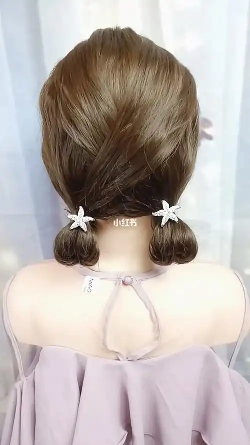 一分钟教你学生这样扎头发
