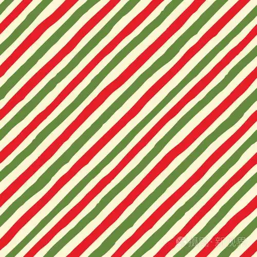 橄榄石对角线条纹图案. 无缝圣诞矢量背景. 抽象几何无缝图案手工制作