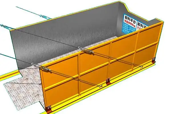 卸料平台_产品中心_南通军明钢结构有限公司