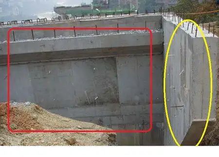 桥台耳背墙跟桥墩耳背墙是一样的吗?指的是那一块?