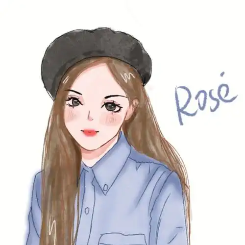 沉浸式画画朴彩英头像手绘