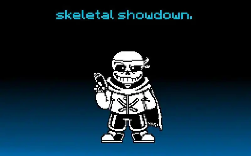 underswap sans theme - skeletal showdown. by.grassinio