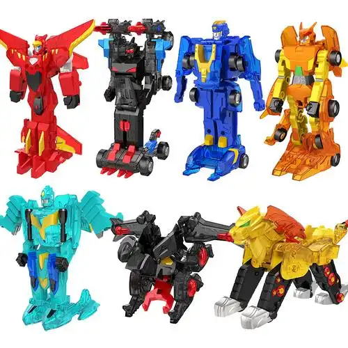 爆暴速合体玩具三宝正版新品翎空天威甲猎车兽魂变形机器人新瑞天