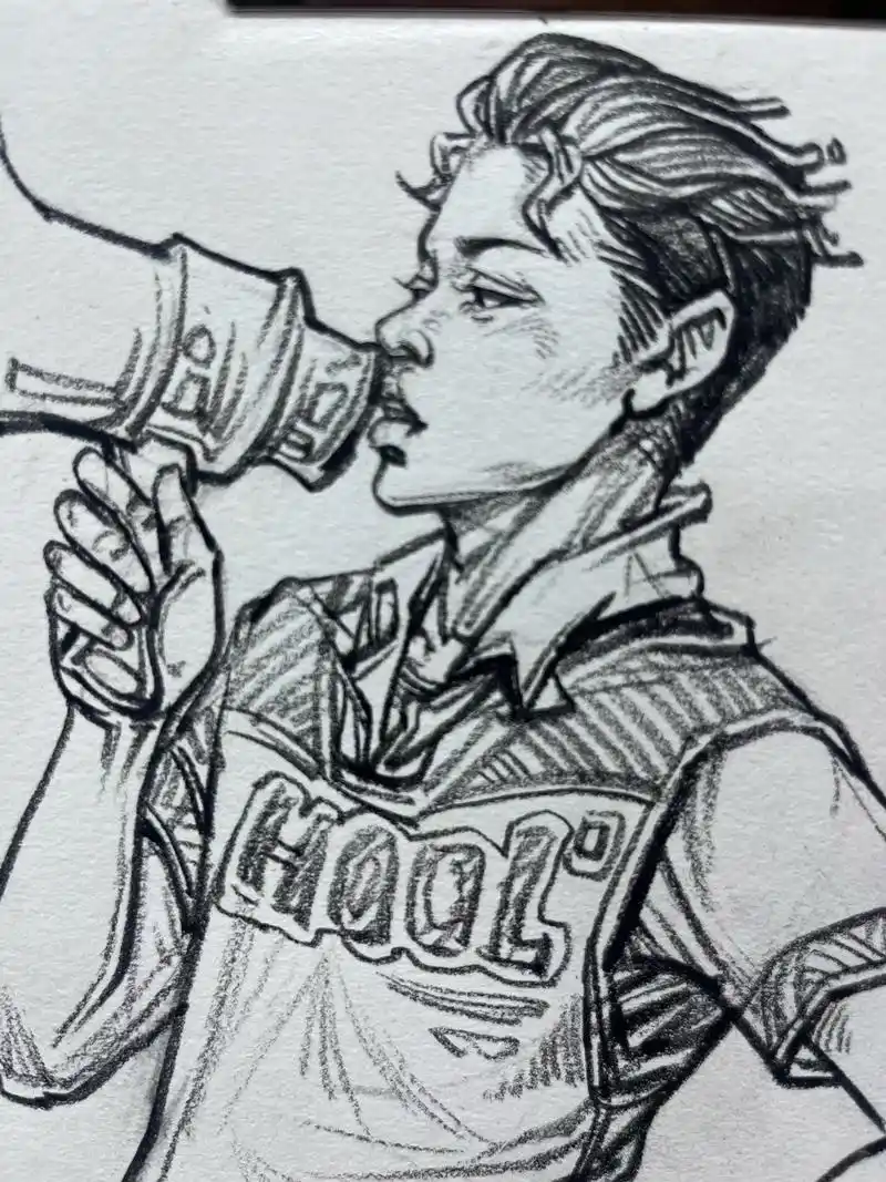 线性速写默写.好久没有签名盖章了,画画要有仪式感@欧丝丹文具 - 抖音