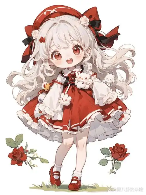 q版可爱卡通女孩