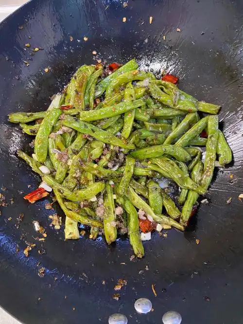 干煸四季豆75超级入味下饭下饭