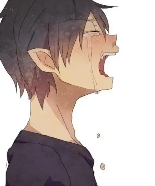 哭泣的男孩谁我也不知道