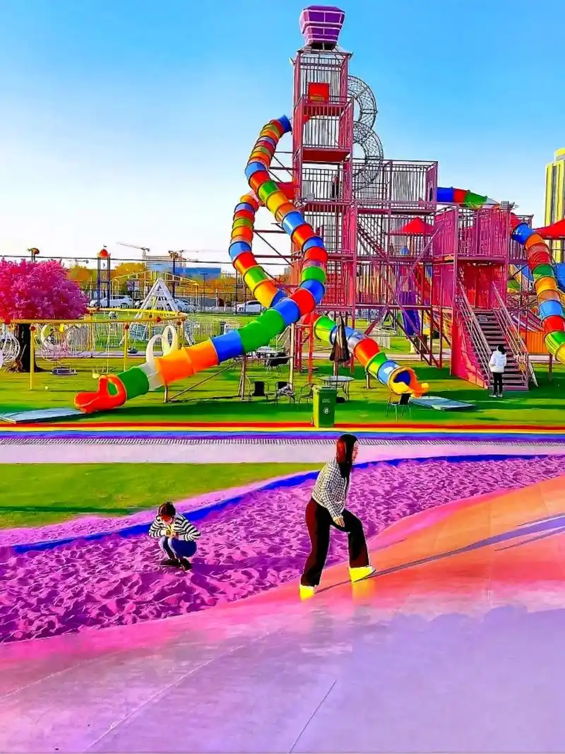 丽江七彩童年无动力游乐园.七彩童年无动力游乐园7月1日盛大开 - 抖音