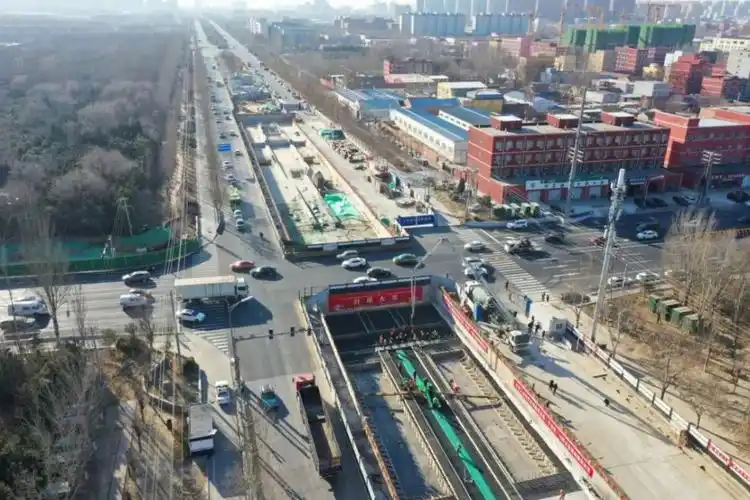 纳入北京中心城,燕郊地铁首站封顶!_腾讯新闻
