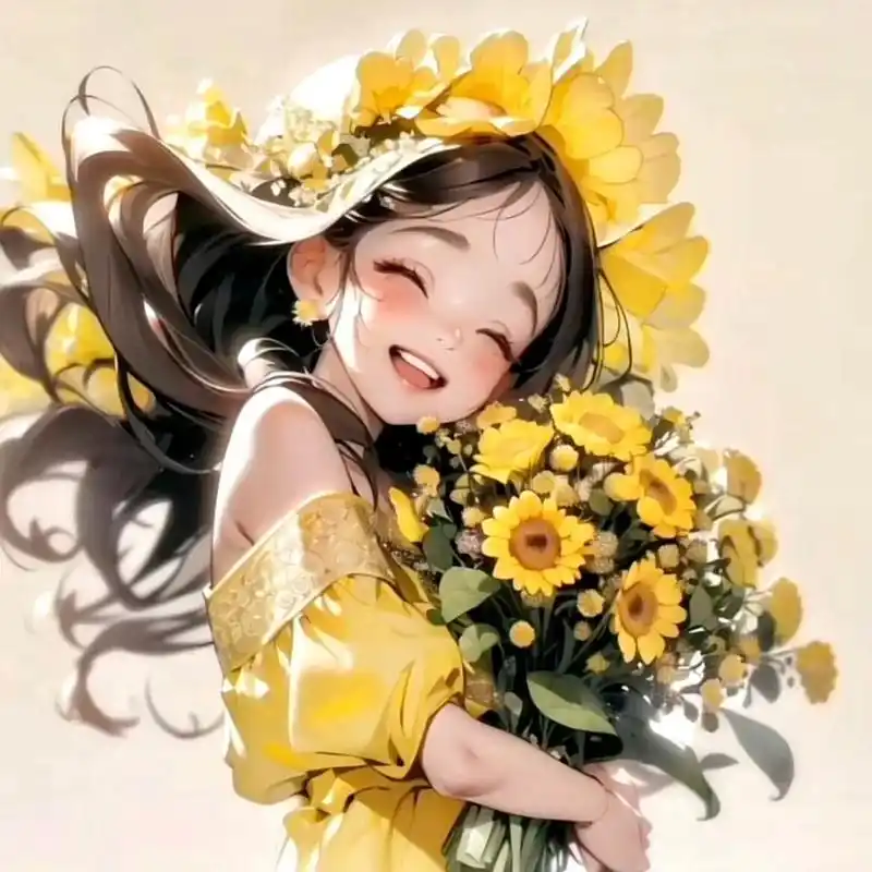 开朗阳光女孩头像 每个女孩都能自信阳光!💓