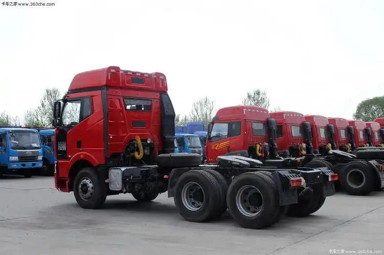 真的变了 新老款解放j6p牵引车细节对比