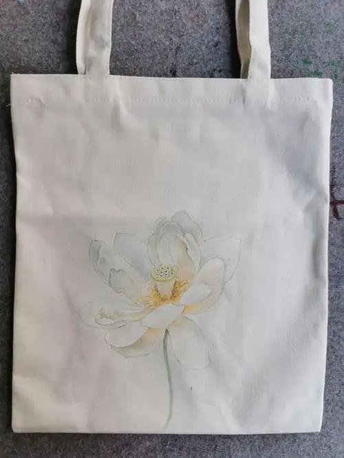 【1】《此作世间只有一幅,正如独一无二的你》(手绘布袋.寻合作)