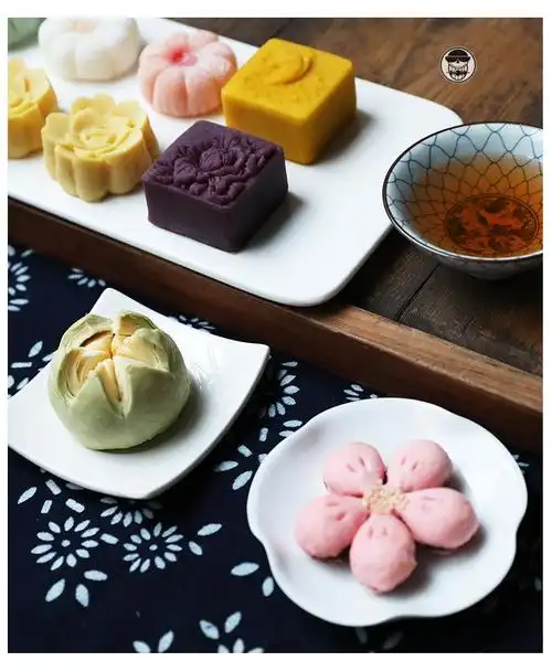 手工美食桃花酥饼糕点礼盒装 中式网红喜饼宫廷点心古代伴手礼品mpdq