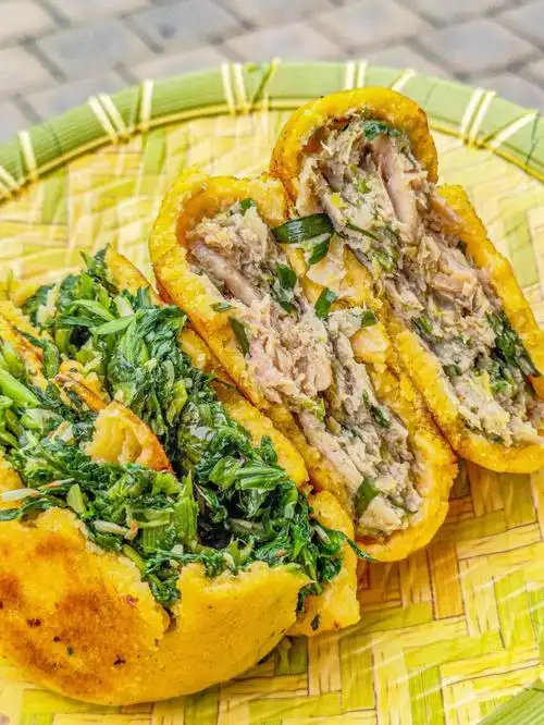 大连也有瓦房店专属菜饼子60掰开满满鱼肉