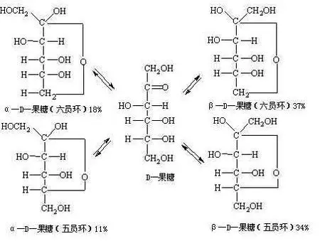 果糖 环状结构式