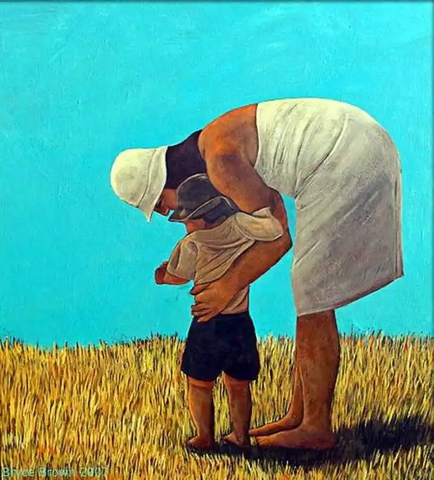 有一种大爱叫母爱看各国油画家笔下母与子