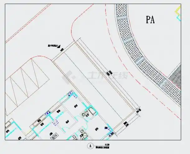 地下车库出入口详图