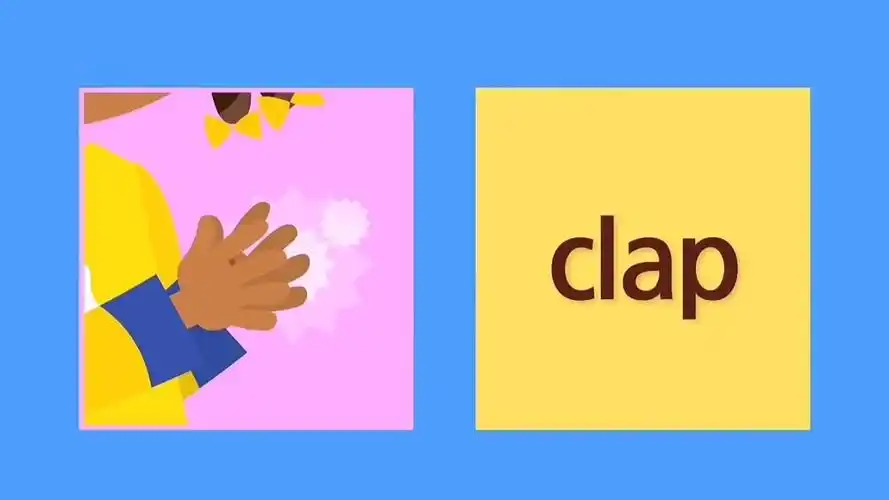 英语单词,动词,鼓掌93clap