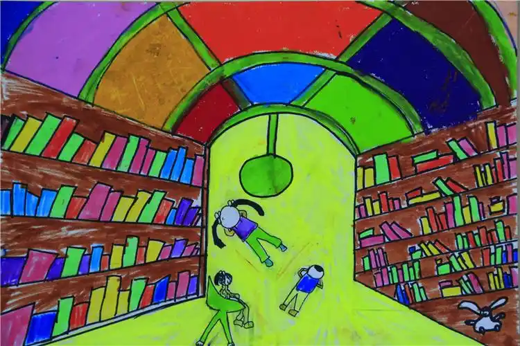 0090遨游在知识的海洋张家伟10岁定边县图书馆