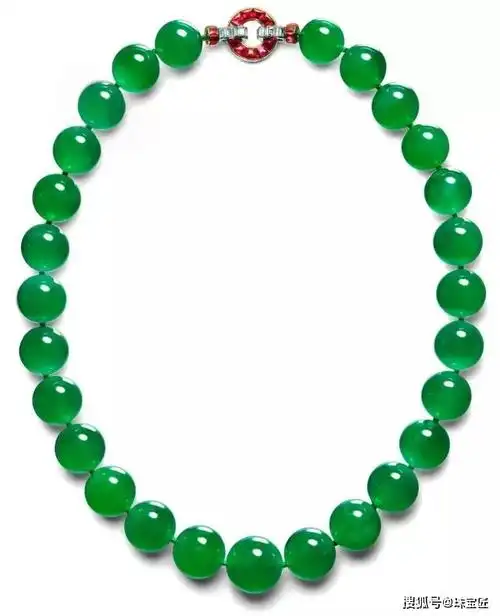 曾属于芭芭拉·赫顿的翡翠项链
