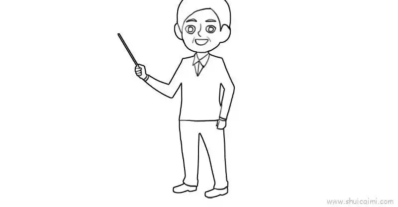 老师儿童画怎么画老师简笔画图片大全