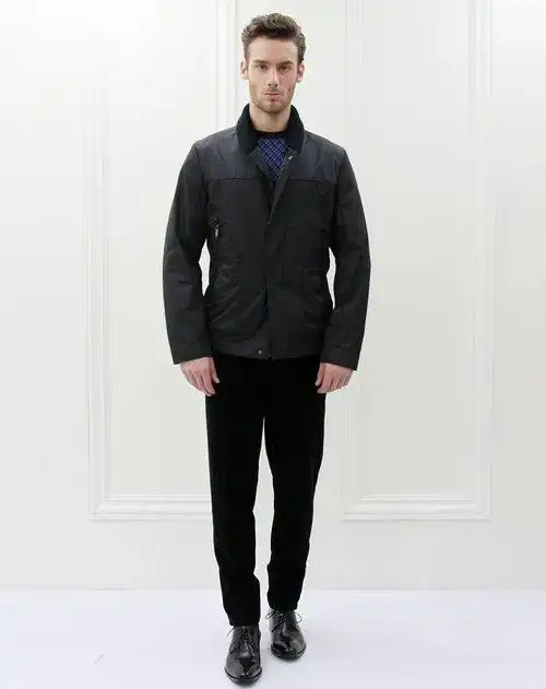 凯撒大帝caesar男装专场男款黑色休闲服