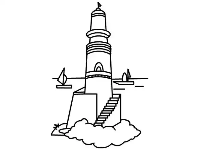 港湾怎么画 港湾怎么画简笔画 港湾手绘教程-养娃家